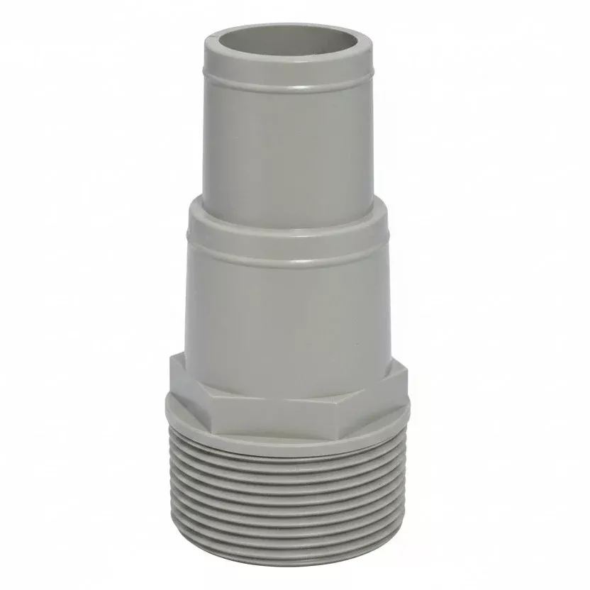 Pool Hose Adapter | 1-1/4" to 1-1/2" | Universal Fit | Grey