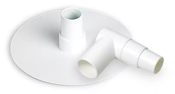 Pool Skimmer Vac Adaptor & Elbow Plate | Low Profile