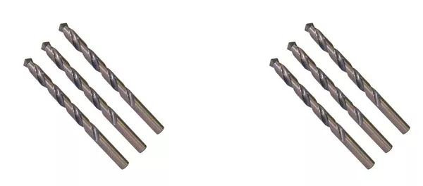 Professor Foam 6 Pack Clean Out Drill Bits HSS Black Oxide FITS GC0069
