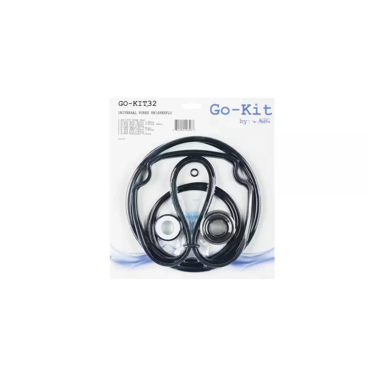 Purex WhisperFlo/IntelliFlo (Universal) Seal Kit GO-KIT32