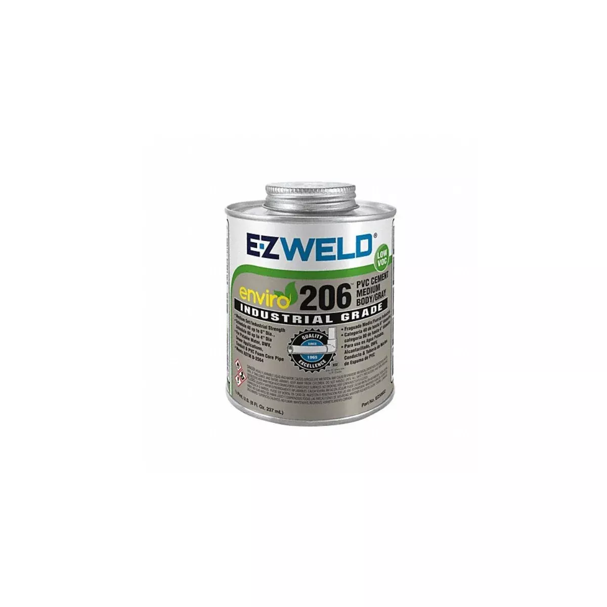 PVC Cement Medium Body/Gray 1qt