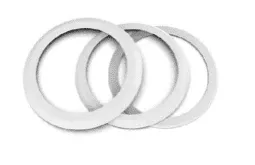 R6 Retro Dress Plate Set for Vinyl Pools – White