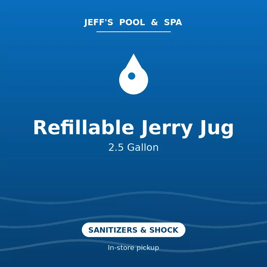 Refillable 2.5-Gallon Jerry Jug