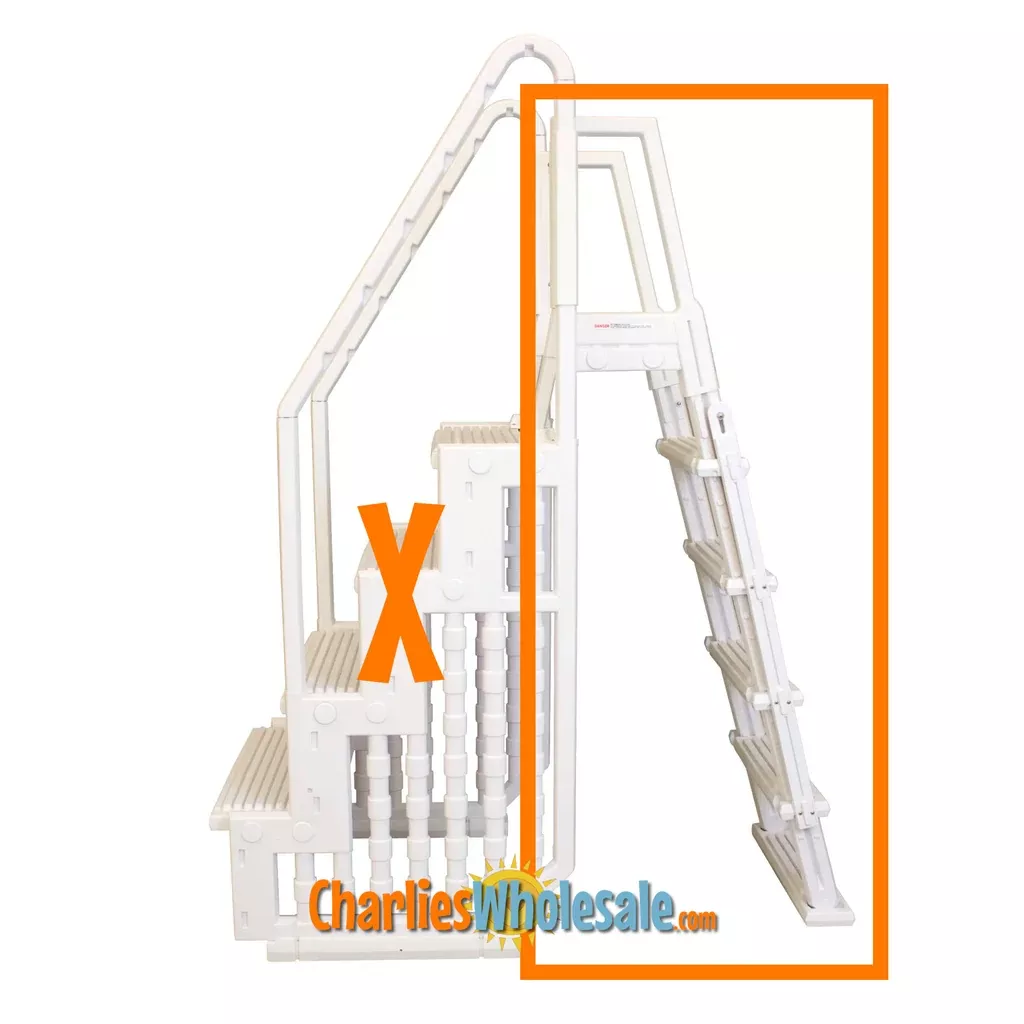 Replacement NE126B Easy Pool Step Outside Ladder AC 26395