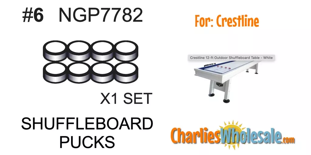 Replacement Part NGP7782 Pucks Set