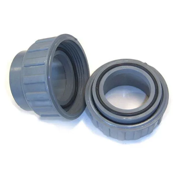 Rheem/Raypak PVC Connector & Nut Set (2-Pack) - 2"