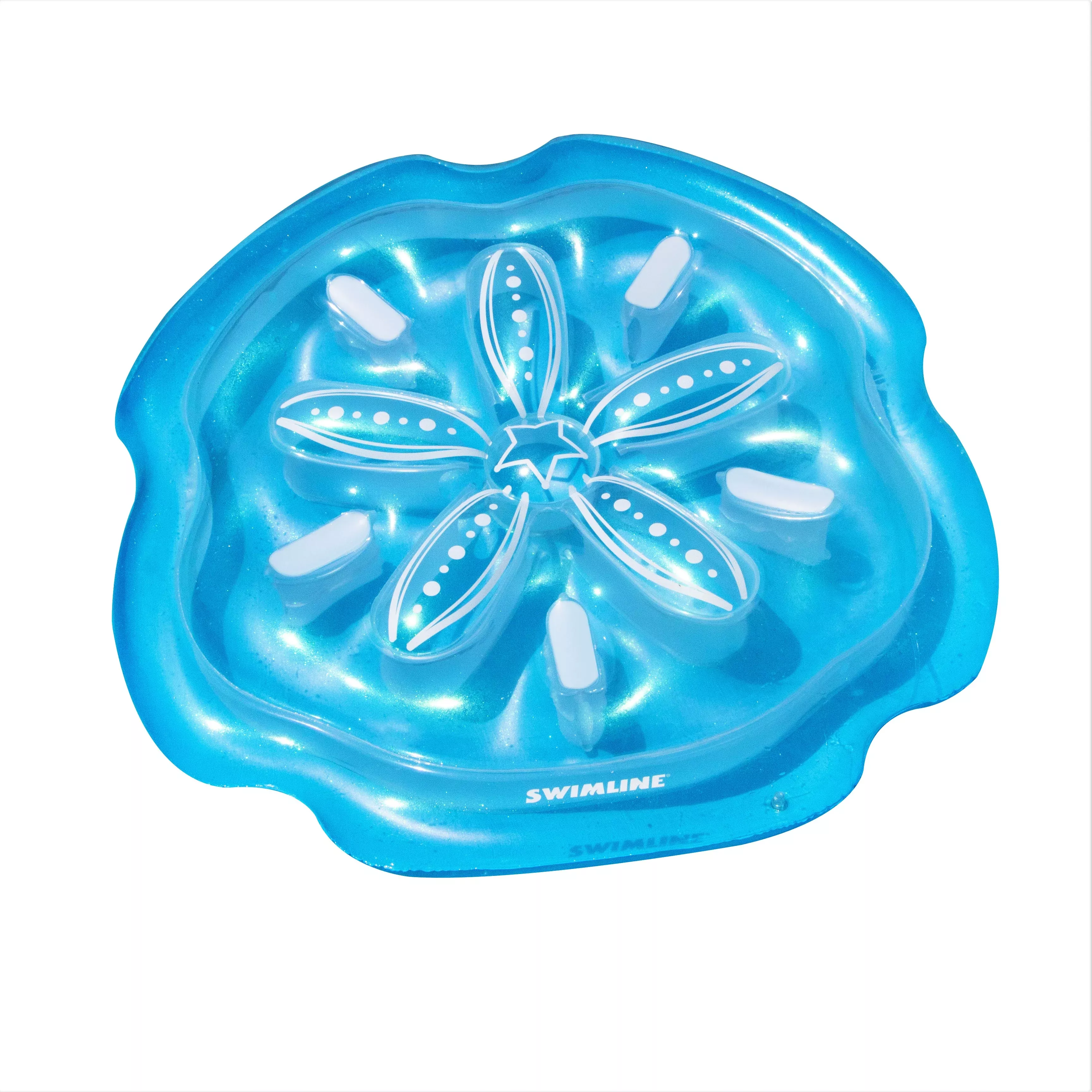 Sand Dollar Island Pool Float | Oversized Ocean-Inspired Lounger