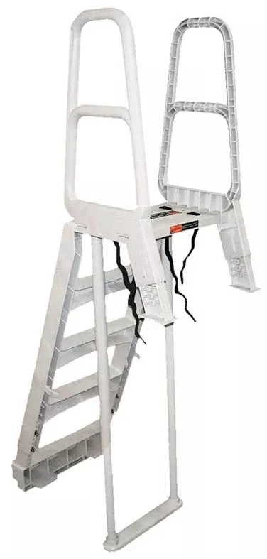 Smart Choice Comfort Incline Safety Pool Ladder For Above Ground Pools