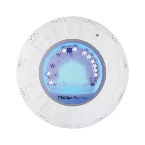 Spa Electrics Retro R8 Multi Plus RGB+W LED Pool Light - White Trim