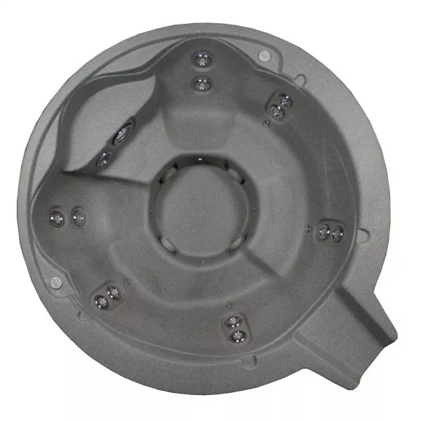 Spillover Open Seating - Plumbed, 12 Jet, 2 Pump Granite