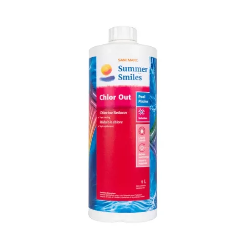 Summer Smiles Chlor Out 1L – Fast-Acting Pool Chlorine Reducer