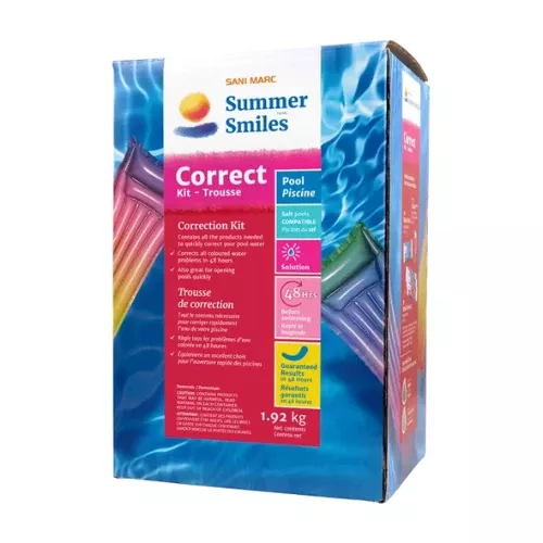 Summer Smiles Correct Kit – 48-Hour Algae & Cloudy Water Correction Kit