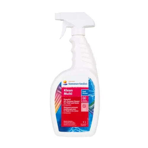 Summer Smiles Klean Multi 1L – Biodegradable Vinyl Pool & Spa Cleaner