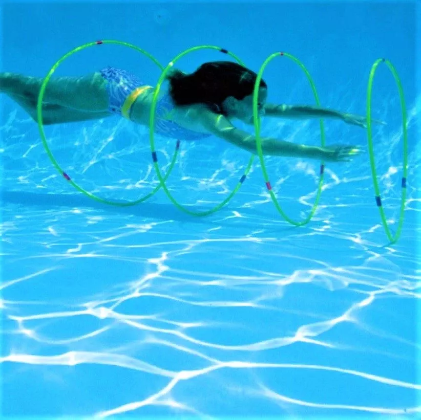 Swimline Slalom Hoops Underwater Race Course