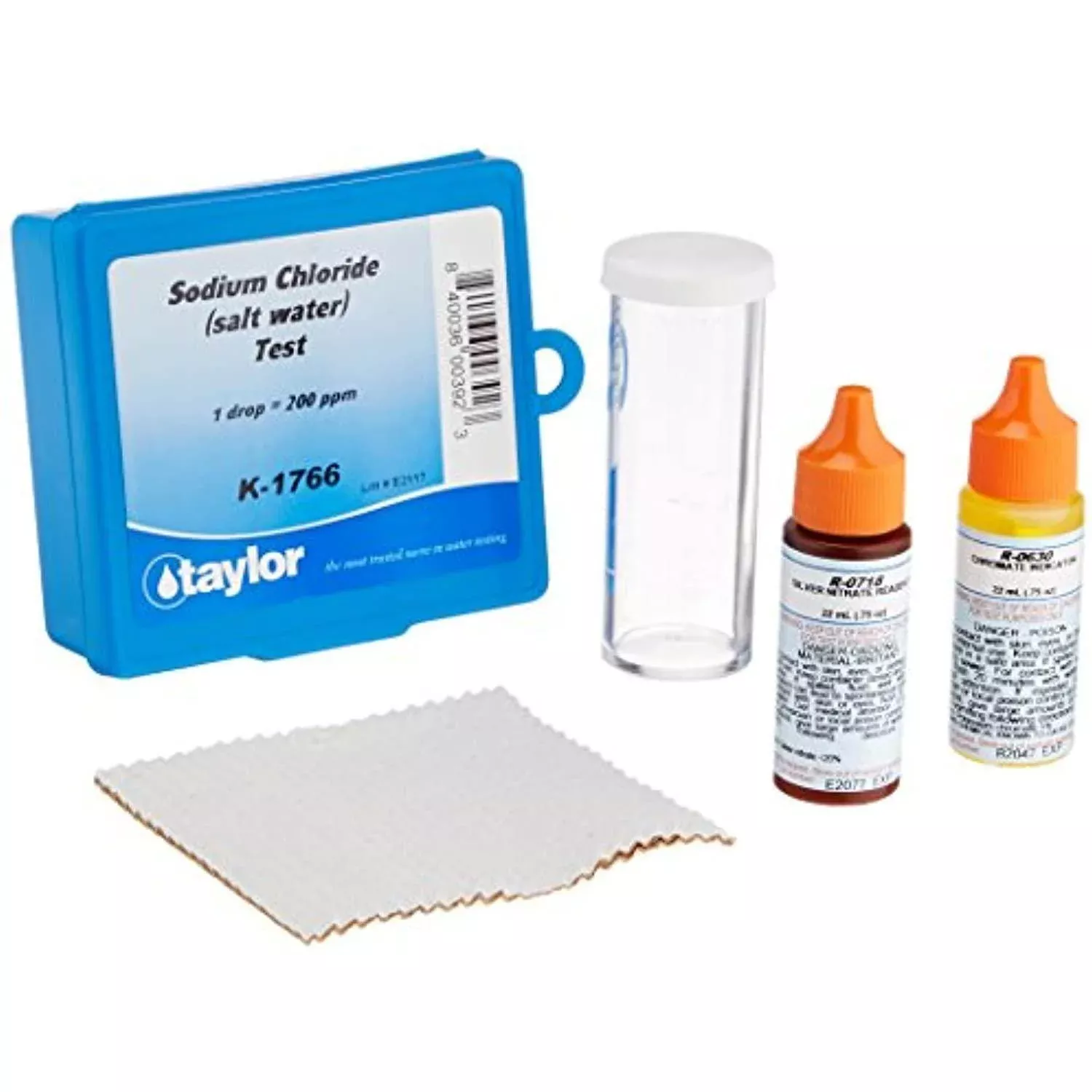 TAYLOR TECHNOLOGIES INC K-1766 DROP TEST CHLORIDE SALT WATER