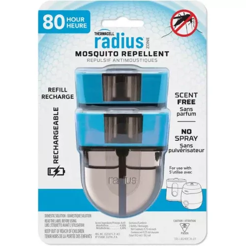 Thermacell Radius Zone Mosquito Repeller 72 Hour Refill – For Radius & E-Series