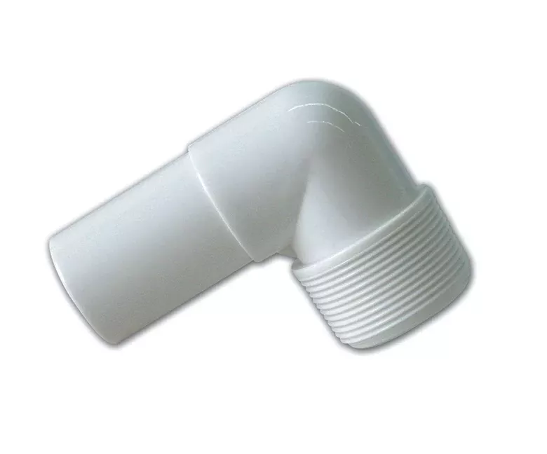 Threaded Straight Elbow Hose Fitting | Pool Plumbing Adapter