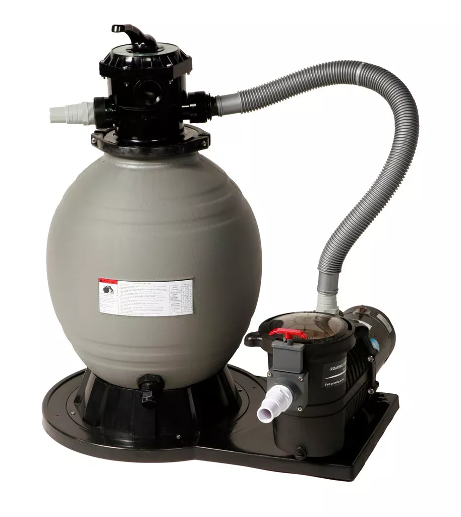 TidalWave 1.5 HP Pump and Sandman Filter Tank System for Above Ground Swimming Pools