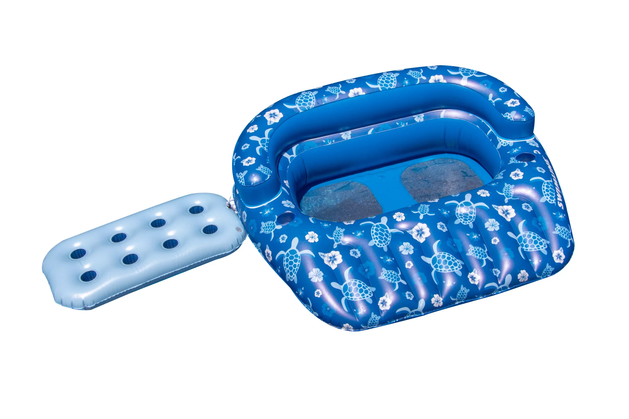 Tropical Double Pool Lounger | Two-Person Inflatable Float