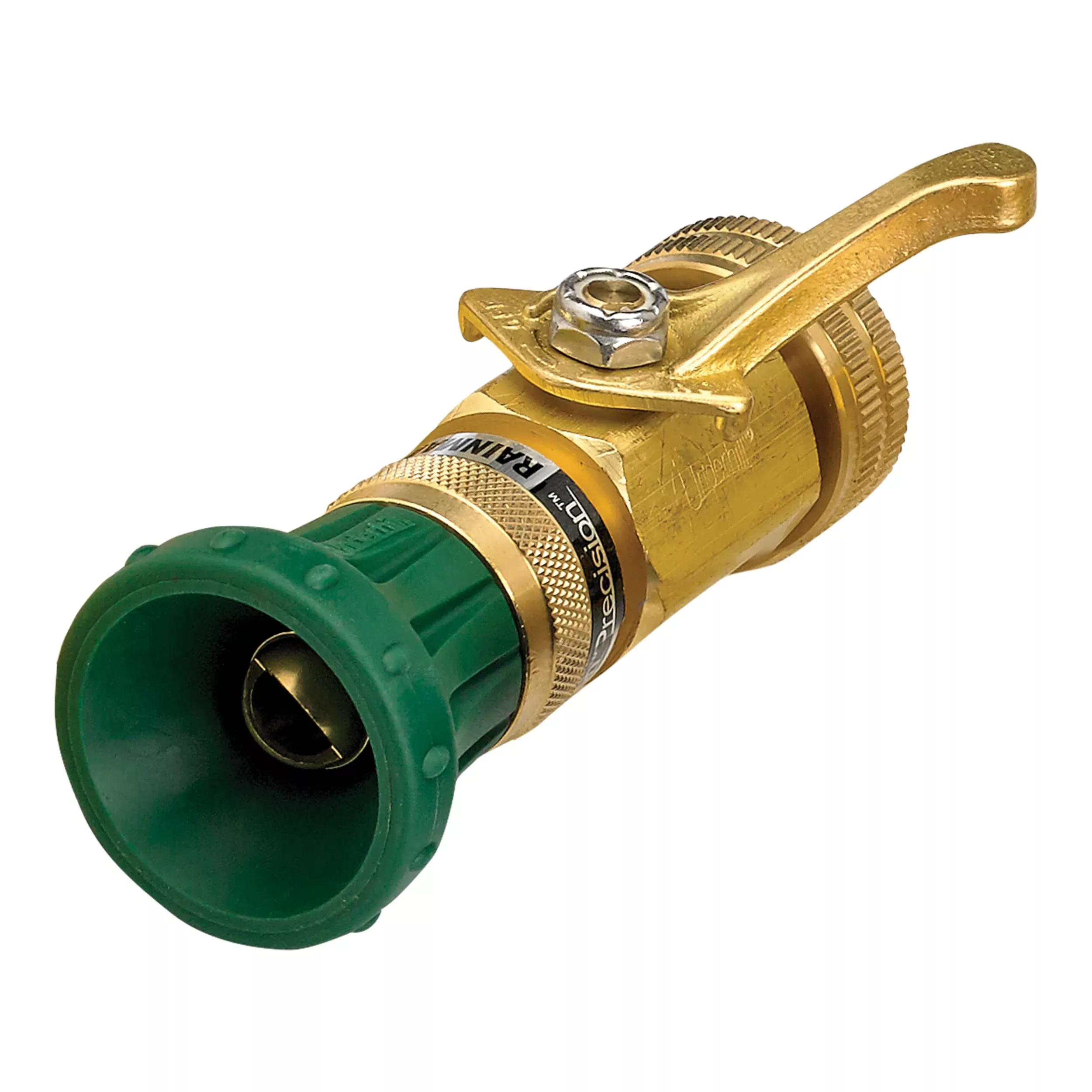 Underhill Precision Rainmaker with High Flow Control Valve Garden Water Hose Nozzle, Sprayer, 23 GPM at 80 PSI, 3/4-Inch by 1-Inch, HN2300CV